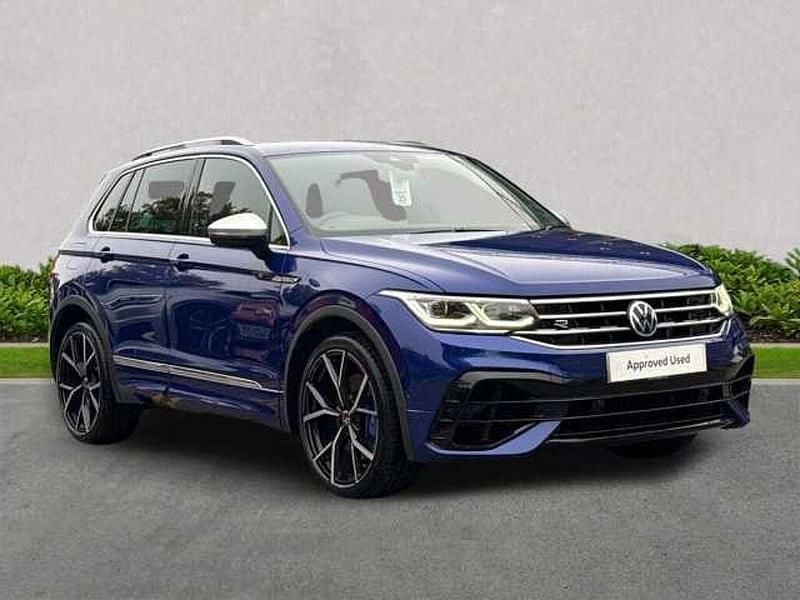 Blue Used 2021 VW Tiguan R SUV | £33,199 (Fair price) - Image 1/4