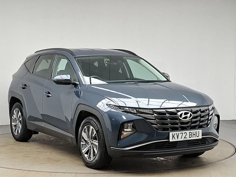 Blue Used 2022 Hyundai Tucson SE SUV | £18,498 (Fair price) - Image 1/4