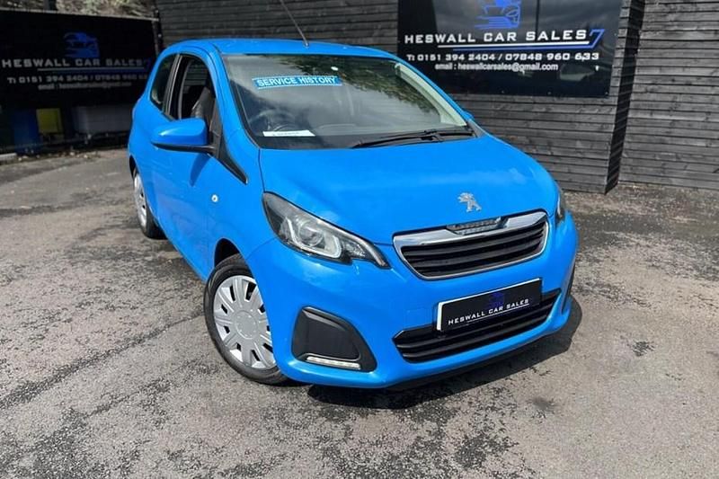 Blue Used 2016 Peugeot 108 Active Hatchback | £3,695 (Fair price) - Image 1/1