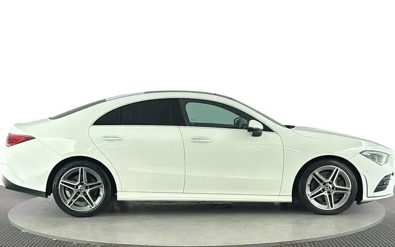 Used Mercedes CLA250 AMG line 224 HP (164 kW) 2022 White Coupe