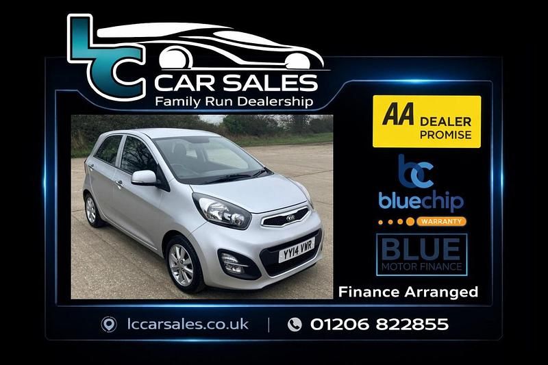 Used Kia Picanto 84 HP (61 kW) 2014 Silver Hatchback