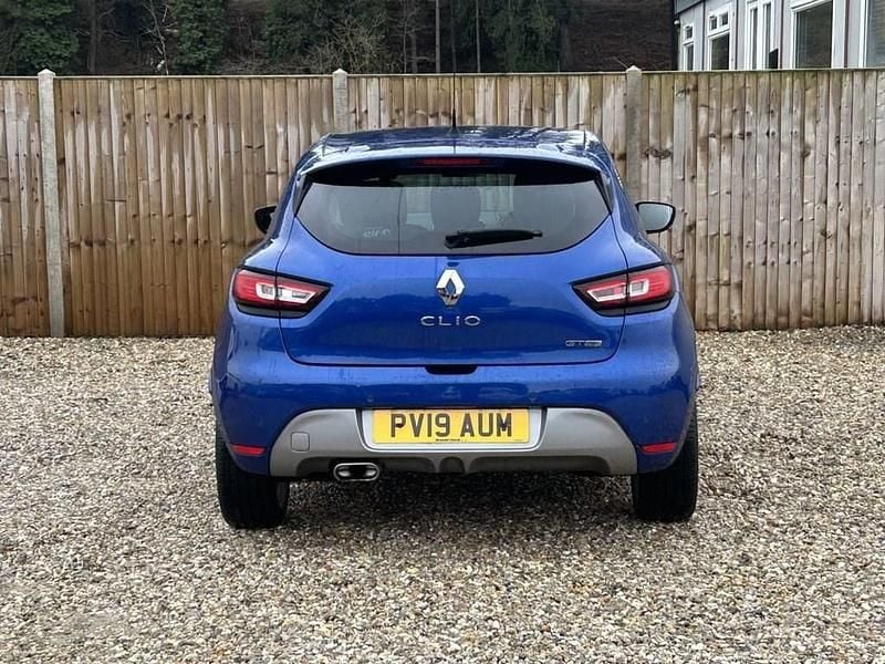 Used Renault Clio IV GT-Line 90 HP (66 kW) 2019 Blue Hatchback
