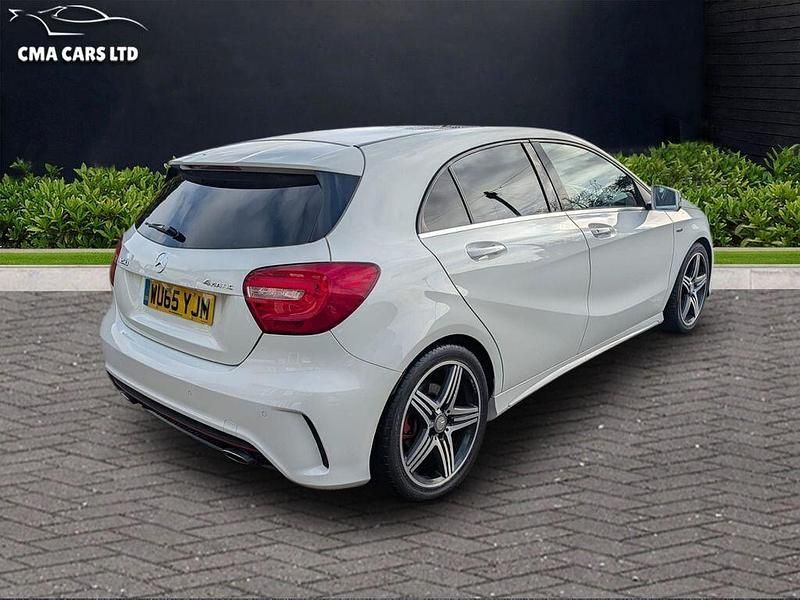 Used Mercedes A250 AMG 2015 White Hatchback