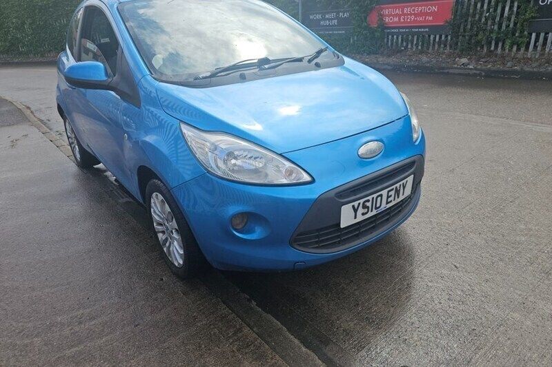 Blue Used 2010 Ford Ka Zetec Hatchback | £990 (Good price) - Image 1/1