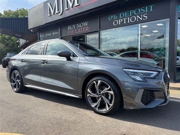 Grey Used 2022 Audi A3 S-Line Sedan | £20,995 (Fair price) - Image 1/1