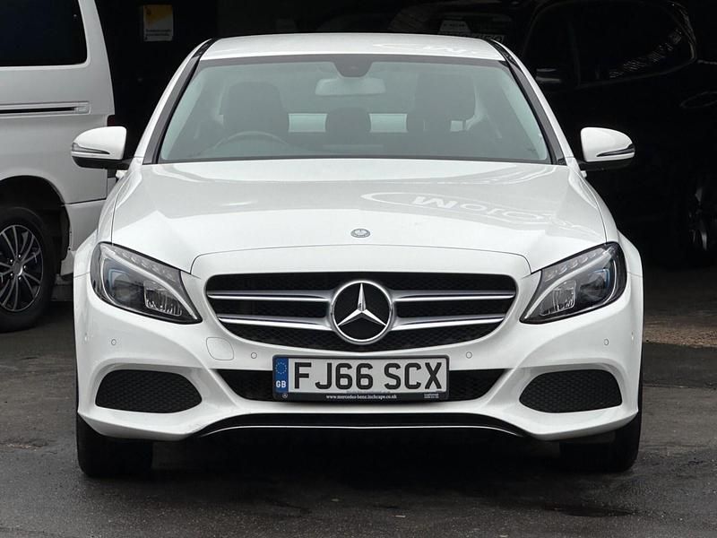 Used Mercedes C350e 2016 White Sedan