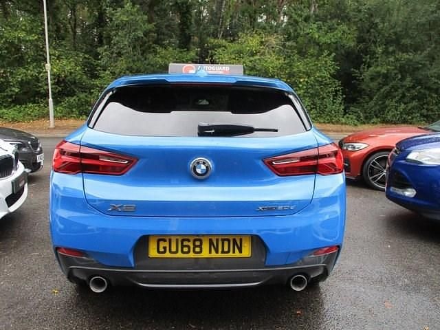 Used BMW X2 M Sport 190 HP (139 kW) 2018 Blue SUV