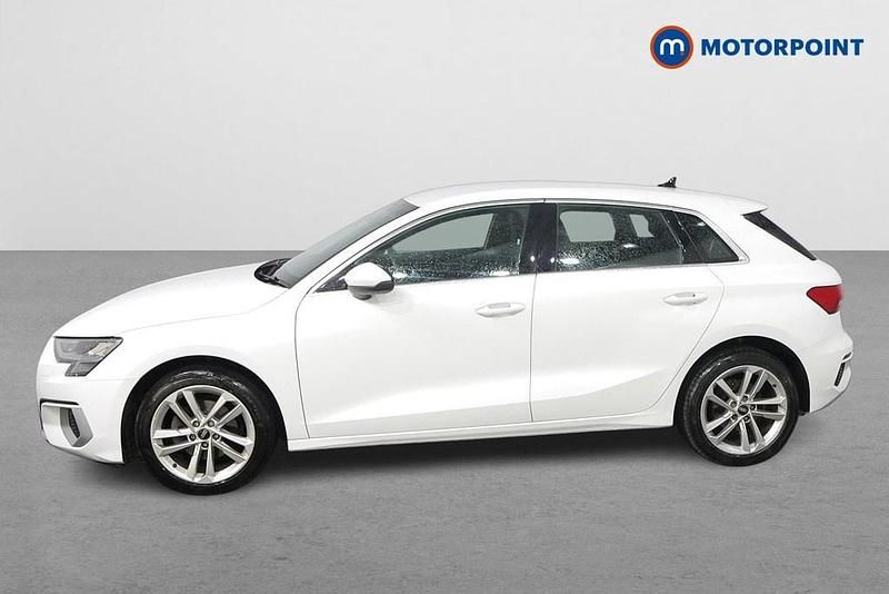 Used Audi A3 Sport 2022 White Sedan