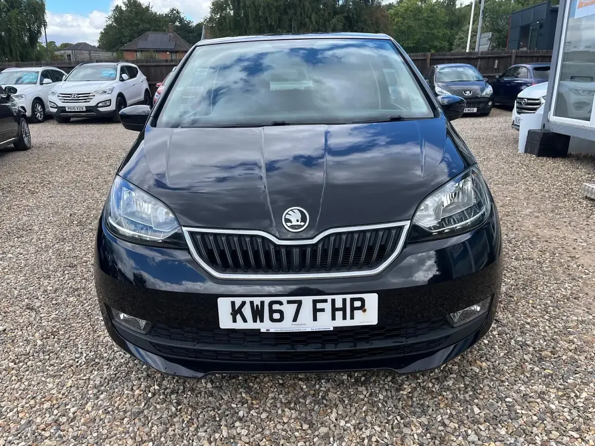 Used Skoda Citigo Colour Edition 60 HP (44 kW) 2017 Black Hatchback