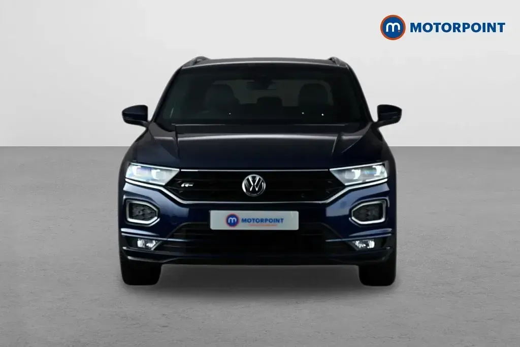 Used VW T-Roc R-line 150 HP (110 kW) 2020 Blue SUV