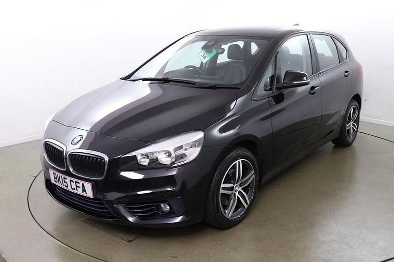 Black Used 2015 BMW 218 Sport Line Hatchback | £6,980 (Fair price) - Image 1/4