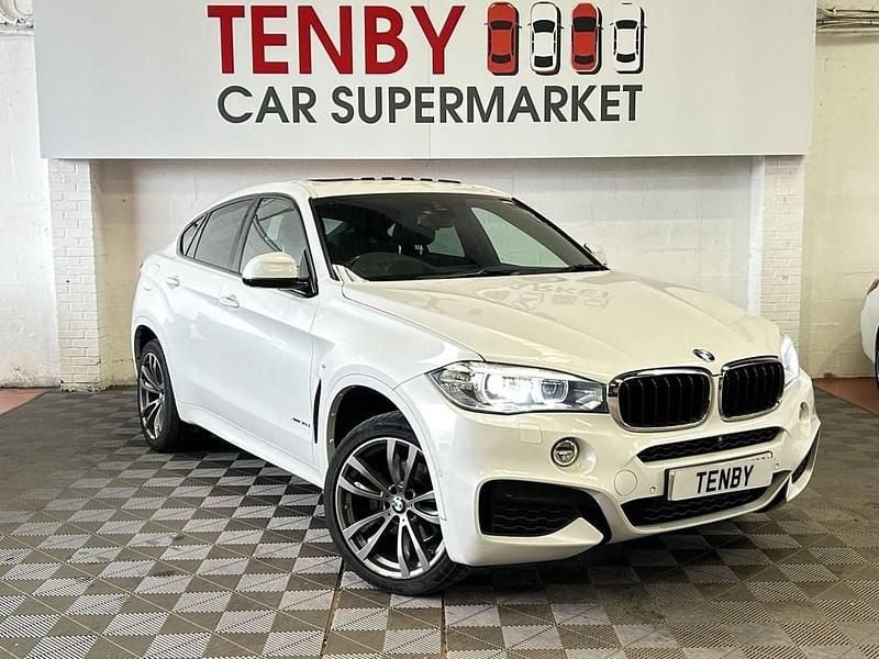 Used BMW X6 M Sport 258 HP (189 kW) 2018 White SUV