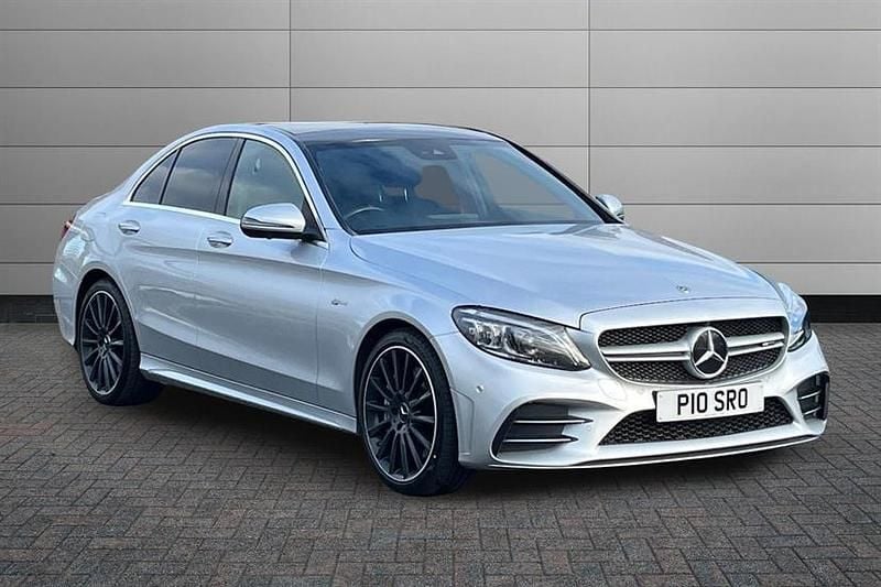 Silver Used 2020 Mercedes C43 AMG Premium Plus Sedan | £32,990 (Fair price) - Image 1/4