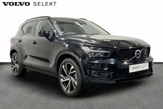 Black Used 2021 Volvo XC40 R-Design Pro SUV | £26,000 (Good price) - Image 1/3