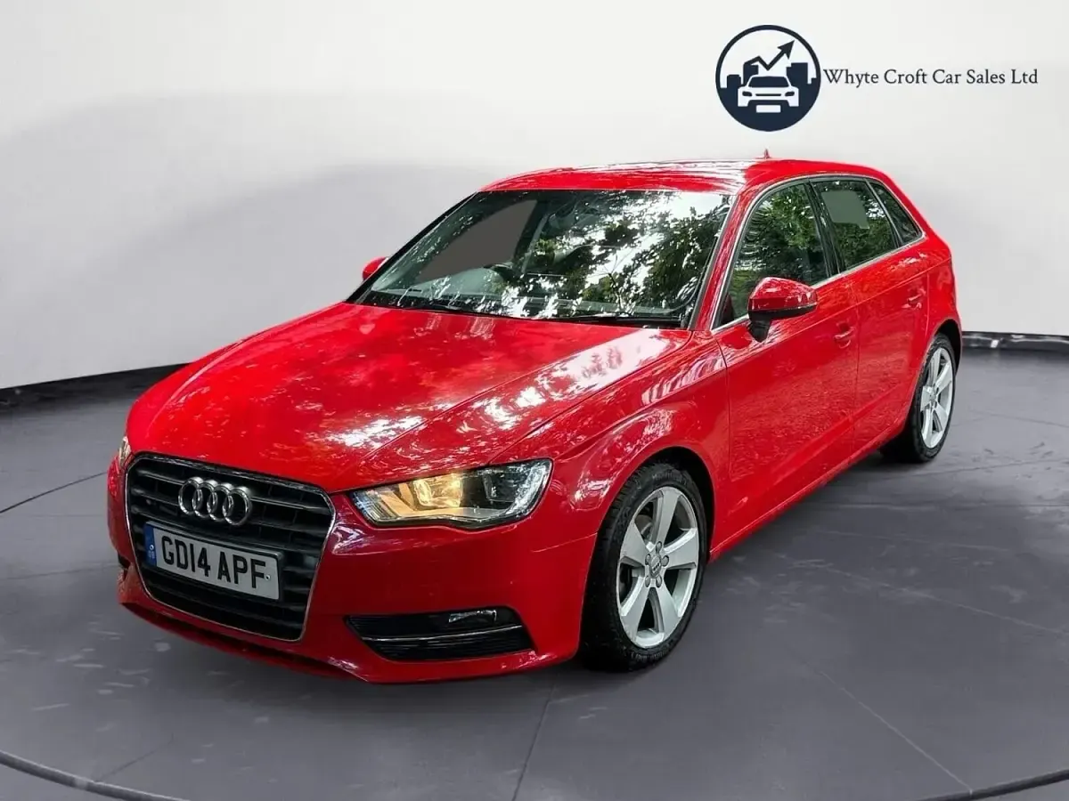 Used Audi A3 Sportback Sport 2014 Red Hatchback