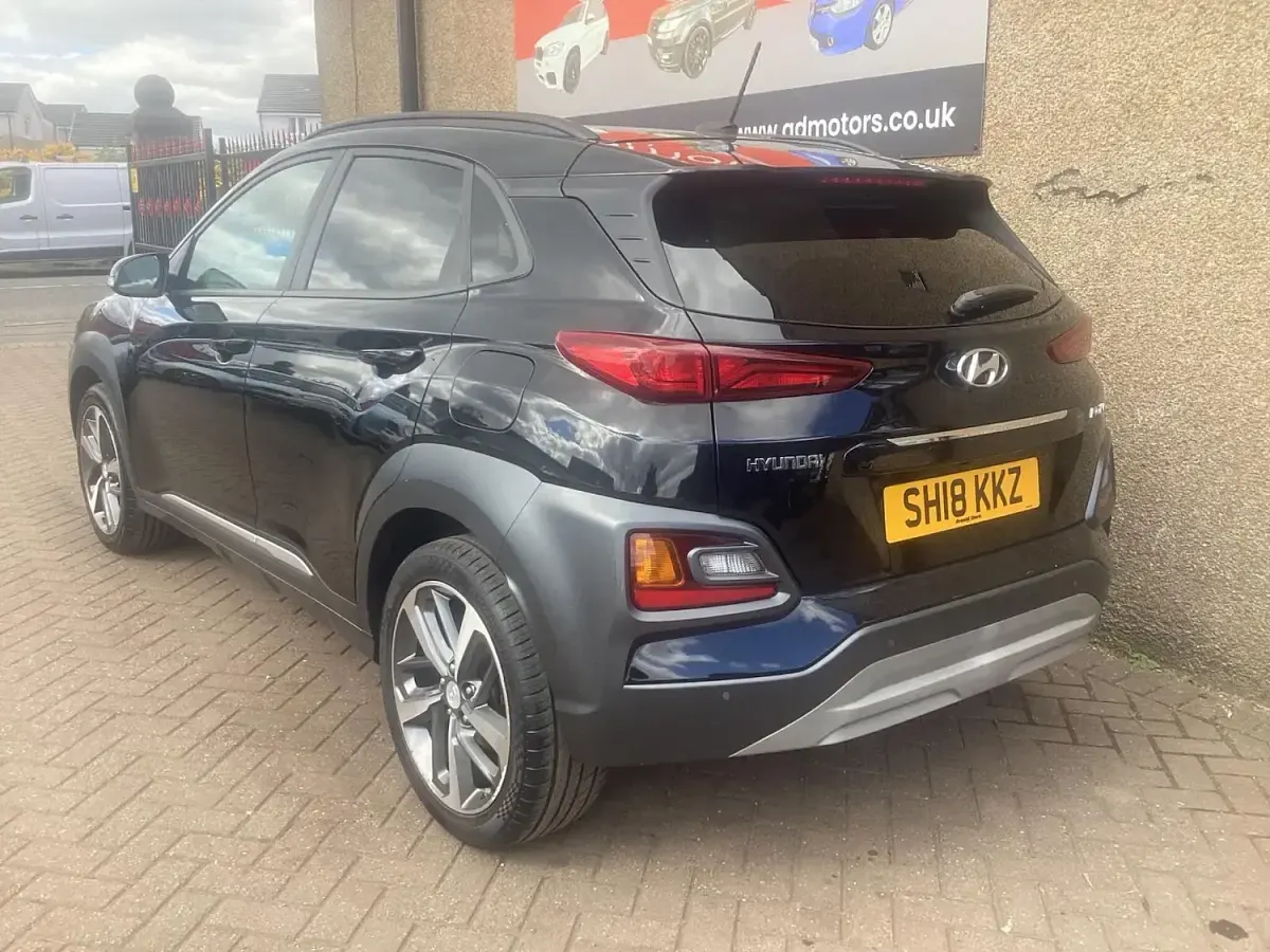 Used Hyundai Kona Premium 2018 Black SUV