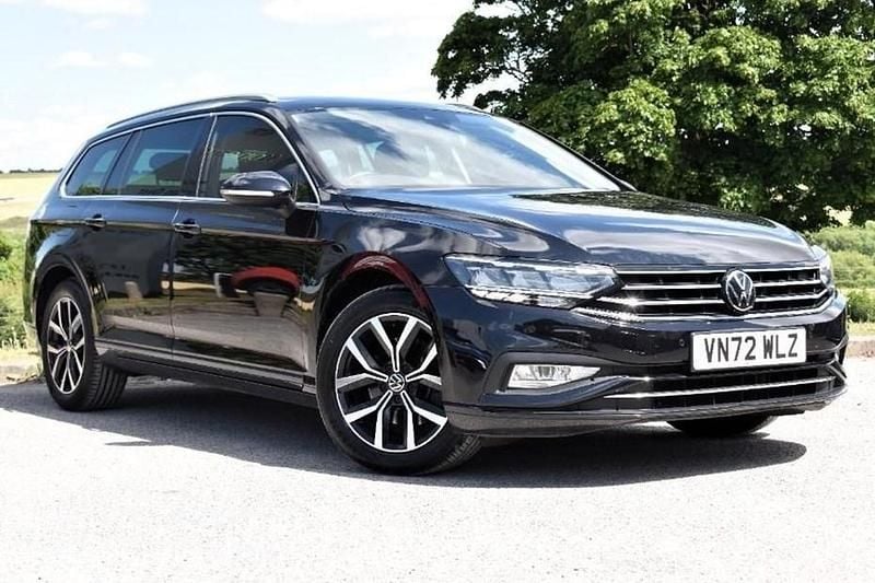 Black Used 2022 VW Passat SEL Estate | £17,799 (Good price) - Image 1/1