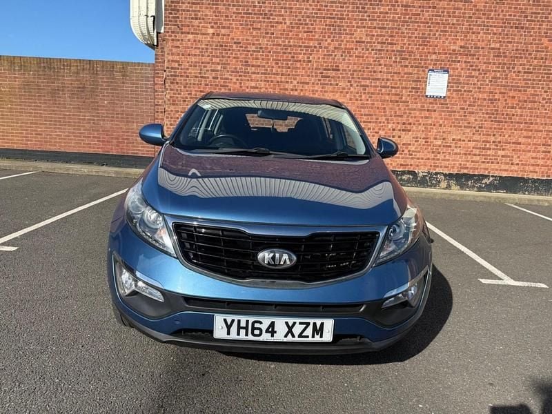 Used Kia Sportage 115 HP (84 kW) 2014 Blue SUV