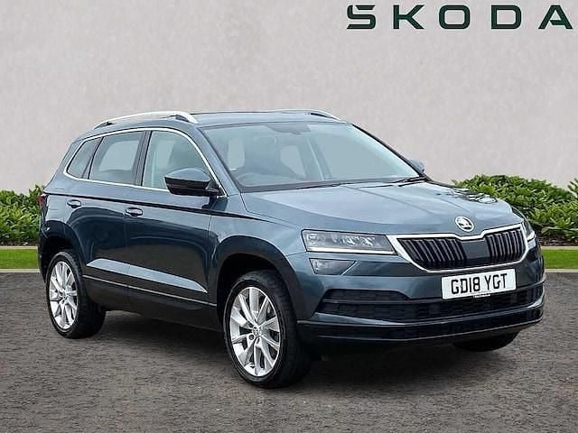 Grey Used 2018 Skoda Karoq SE L SUV | £16,500 (Fair price) - Image 1/4