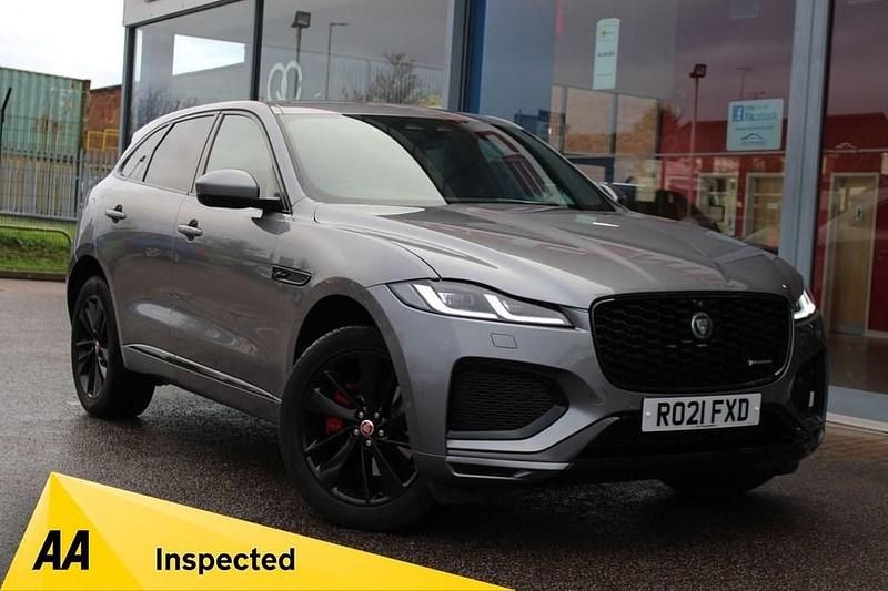 Grey Used 2021 Jaguar F-Pace R-Dynamic SUV | £27,995 (Fair price) - Image 1/4