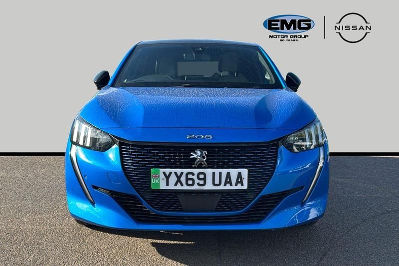 Used Peugeot e-208 GTi 100 kW (136 HP) 2020 Blue Hatchback
