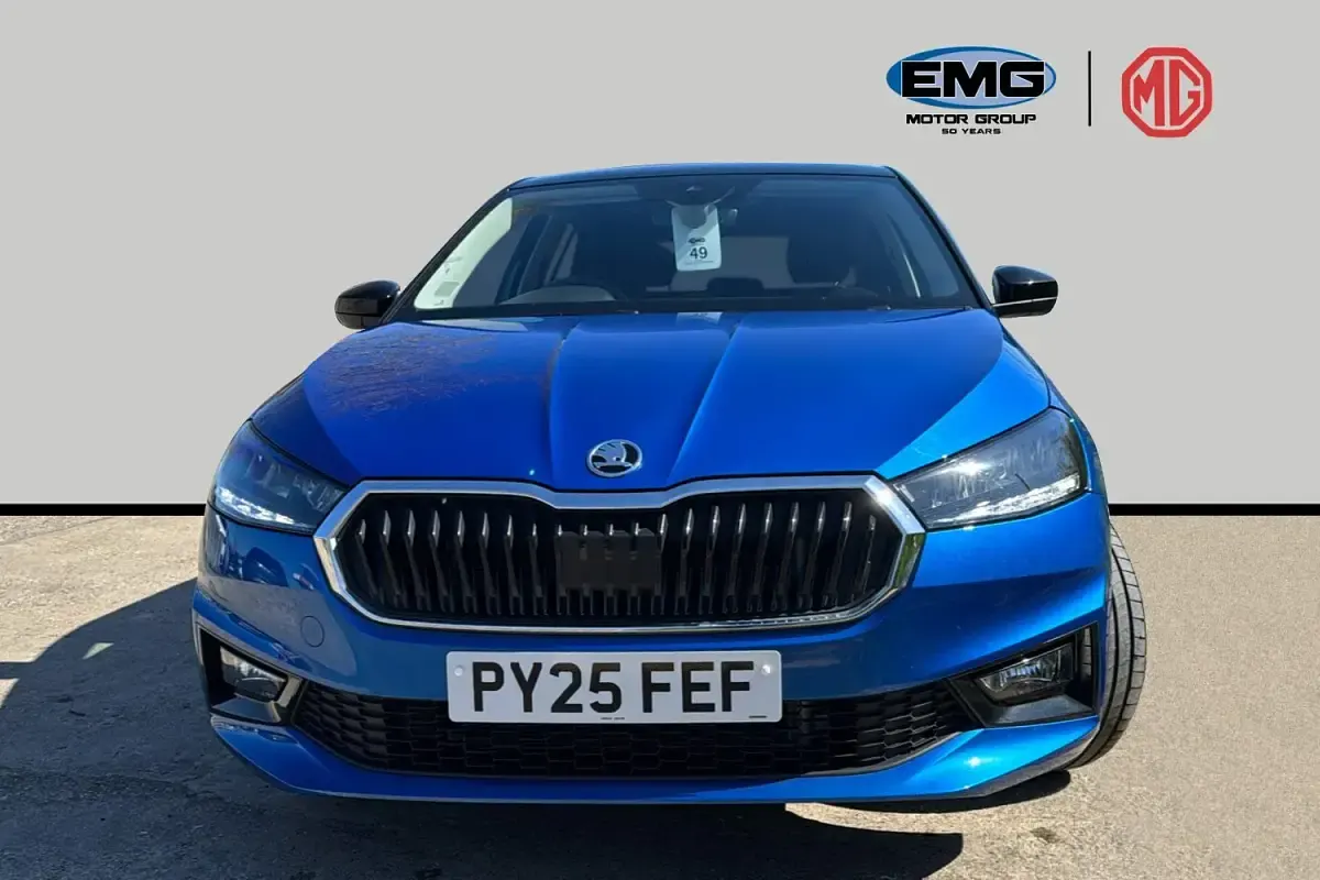 Used Skoda Fabia Design Edition 2025 Blue Hatchback