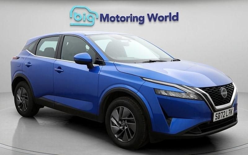 Blue Used 2022 Nissan Qashqai Acenta Premium SUV | £13,192 (Good price) - Image 1/4