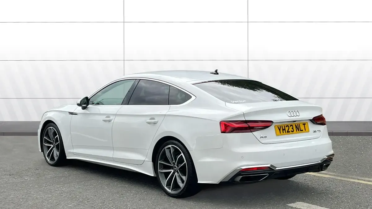 Used Audi A5 S-Line 163 HP (119 kW) 2023 White Coupe