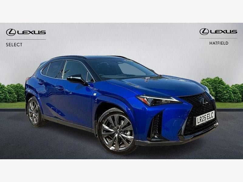Blue/black Used 2025 Lexus UX 300h Sport Line SUV | £37,490 (Good price) - Image 1/3