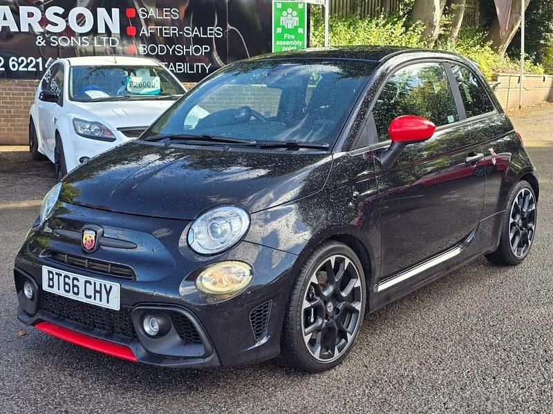 Black Used 2016 Abarth 500 Competizione Hatchback | £11,995 (Expensive) - Image 1/4
