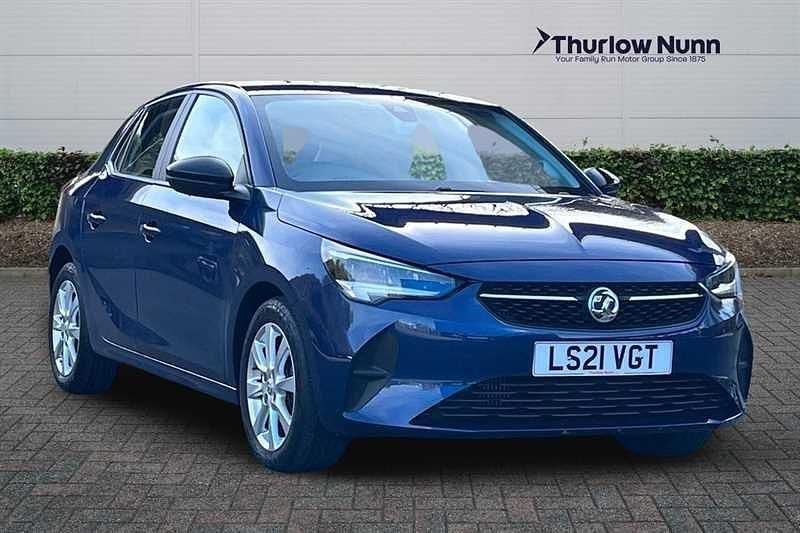 Used Vauxhall Corsa S 100 HP (73 kW) 2021 Navy blue Hatchback