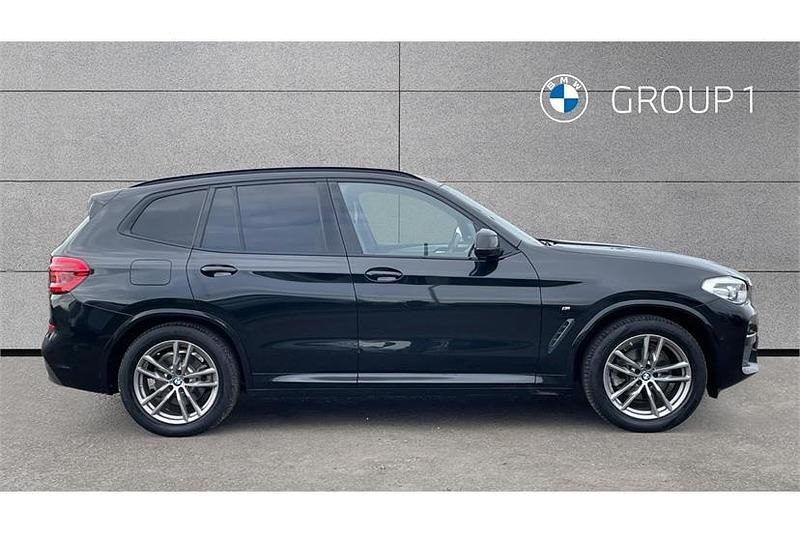 Used BMW X3 M Sport 190 HP (139 kW) 2021 Black sapphire metallic paint SUV