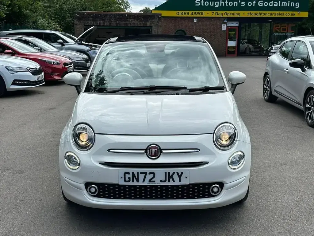 Used Fiat 500 Dolcevita 2022 White Cabriolet