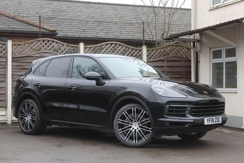 Used Porsche Cayenne S 2018 Black SUV