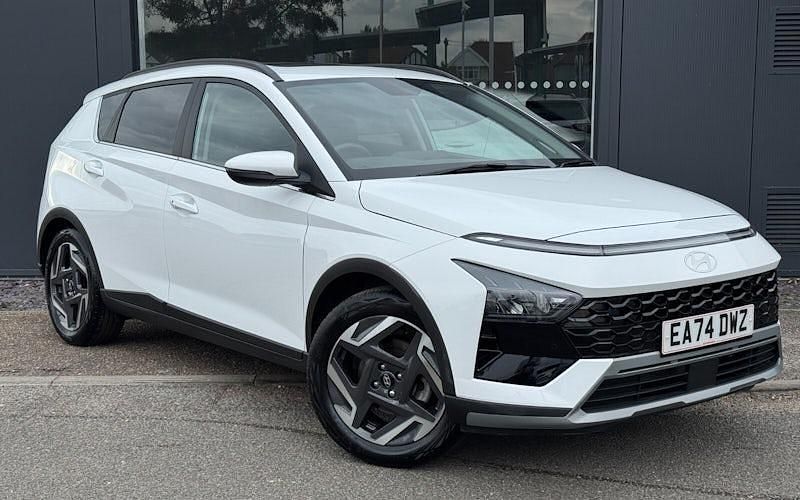 Used Hyundai Bayon Ultimate 101 HP (74 kW) 2024 Atlas white SUV