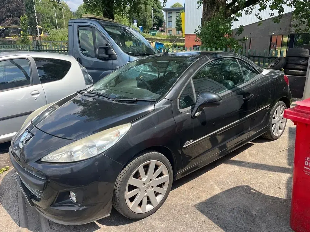 Used Peugeot 207 Allure 120 HP (88 kW) 2010 Black Cabriolet