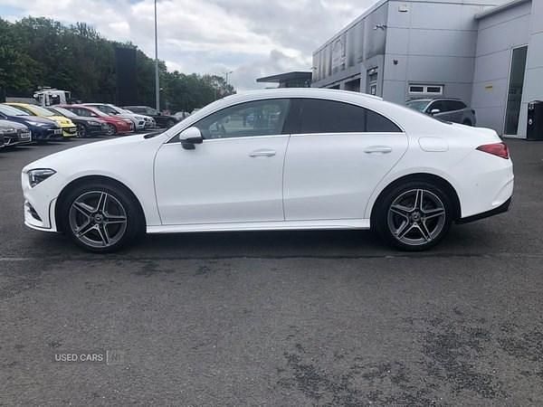 Used Mercedes CLA250e AMG Line Premium 2022 White Sedan
