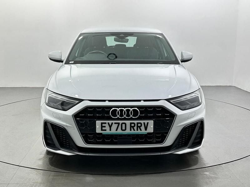 Used Audi A1 Sportback S-Line 110 HP (80 kW) 2020 White Hatchback