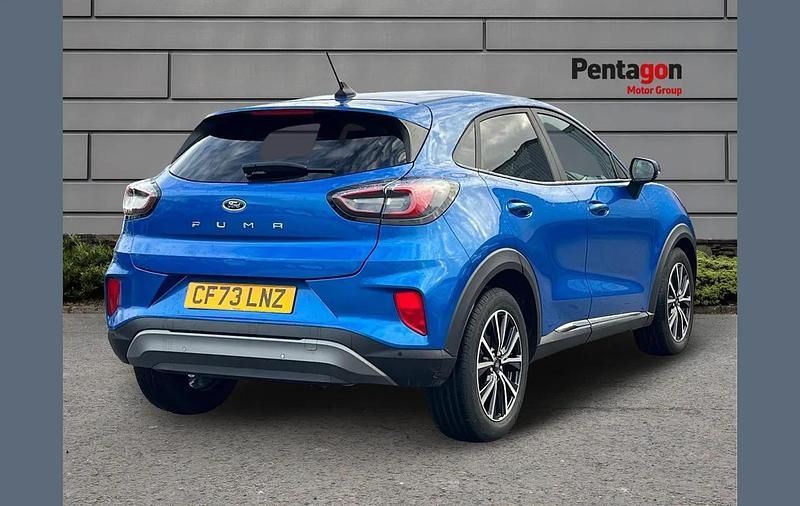 Used Ford Puma Titanium 123 HP (90 kW) 2023 Blue SUV
