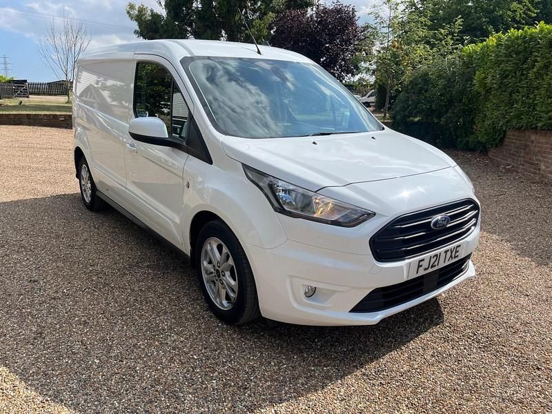 White Used 2021 Ford Transit Limited Van | £10,495 (Expensive) - Image 1/4