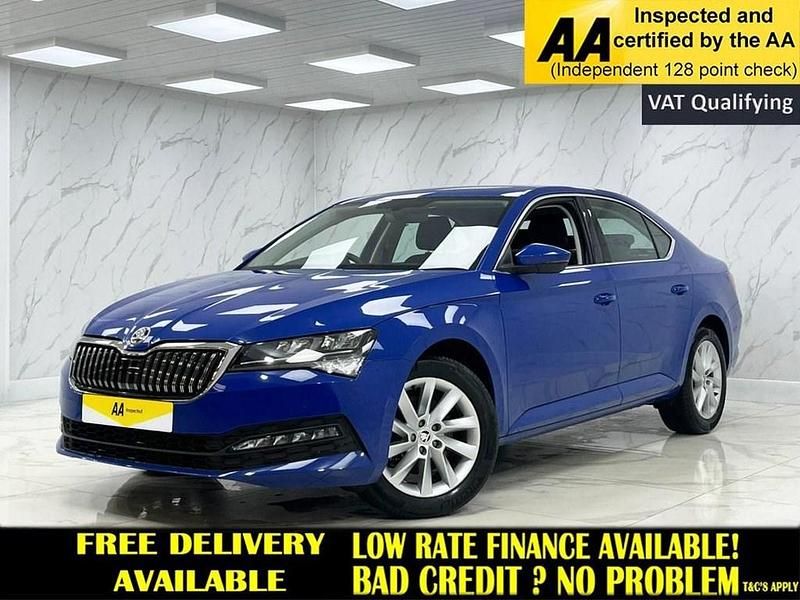 Blue Used 2020 Skoda Superb SE Hatchback | £18,295 (Fair price) - Image 1/2