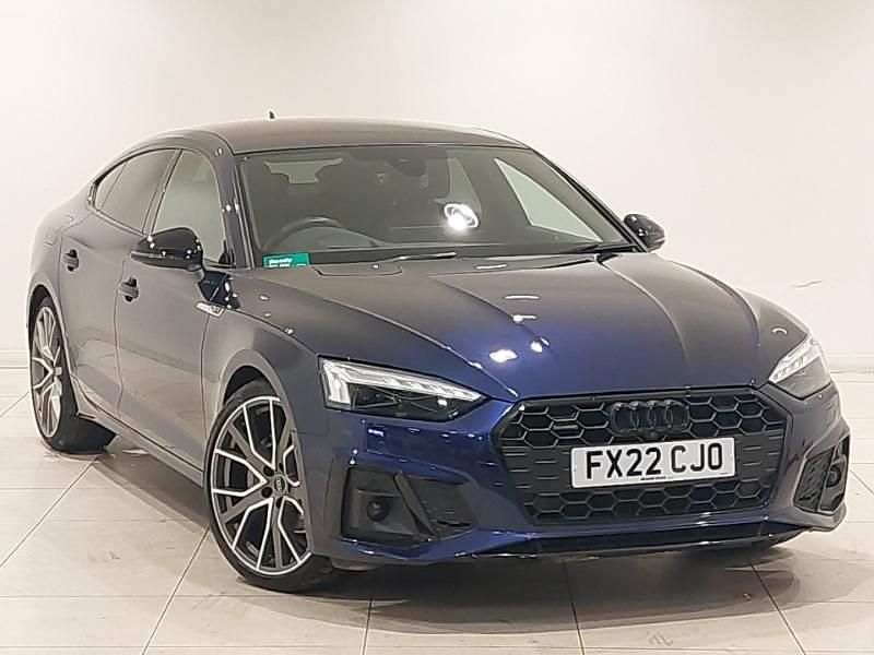 Used Audi A5 Comfort 204 HP (150 kW) 2022 Blue Coupe