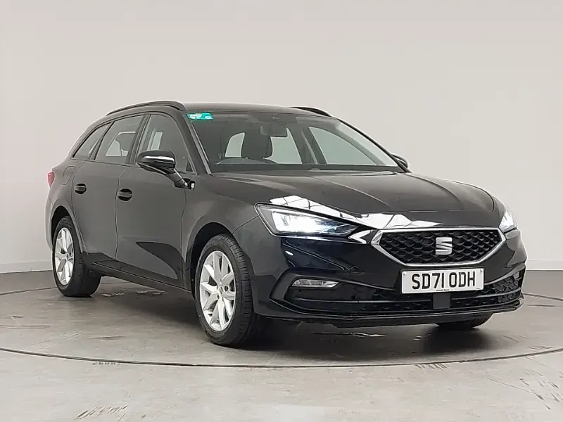Begagnad Seat Leon SE 130 HK (95 kW) 2022 Svart Kombi