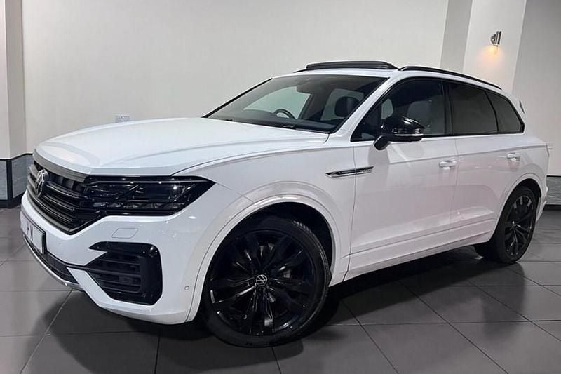 White Used 2020 VW Touareg Black Edition SUV | £34,995 (Fair price) - Image 1/1