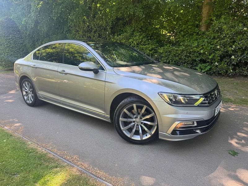 Silver Used 2017 VW Passat R-line Sedan | £8,795 (Fair price) - Image 1/4