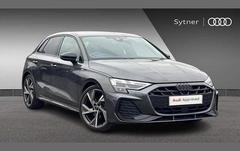 Grey Used 2025 Audi A3 Black Edition Hatchback | £31,500 (Expensive) - Image 1/4
