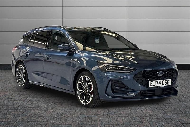 Used Ford Focus ST-Line X 155 HP (114 kW) 2024 Blue Estate