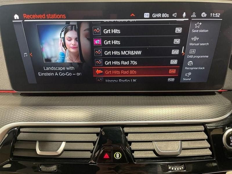 Used BMW 520 M Sport 2021 Black Sedan