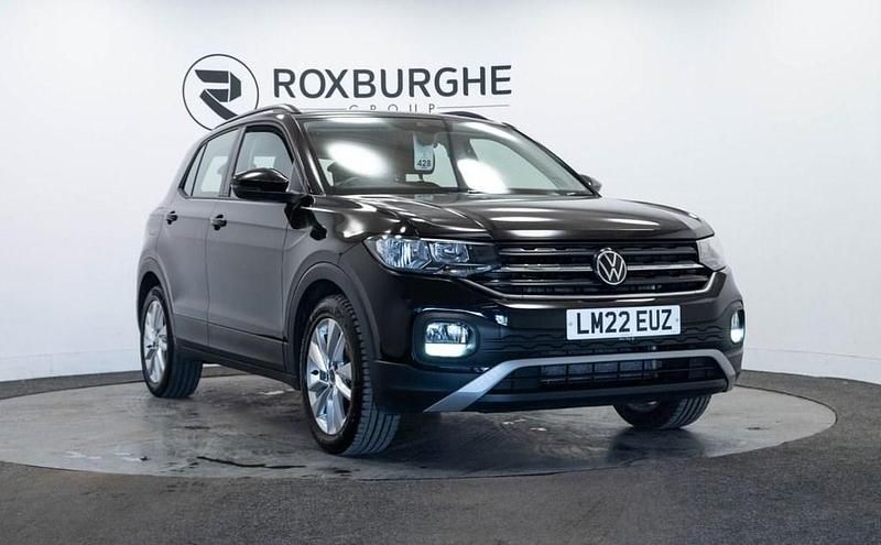 Black Used 2022 VW T-Cross SE SUV | £12,995 (Fair price) - Image 1/4