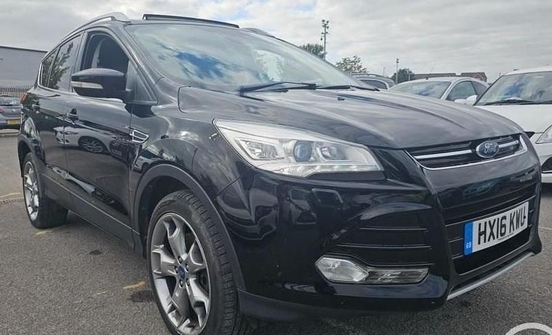 Panther black Used 2016 Ford Kuga Titanium X SUV | £10,475 (Fair price) - Image 1/4
